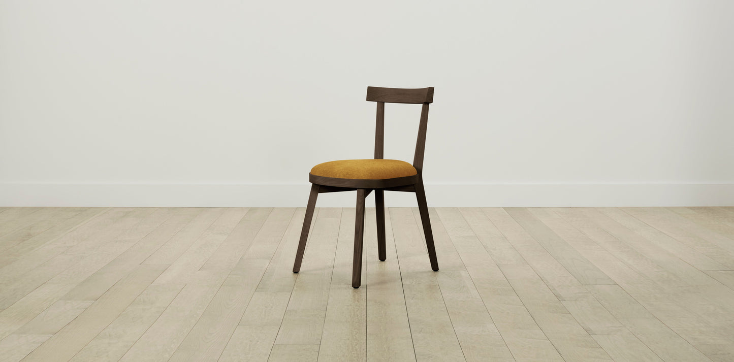 The Allen - Mohair Amber Dining Chair