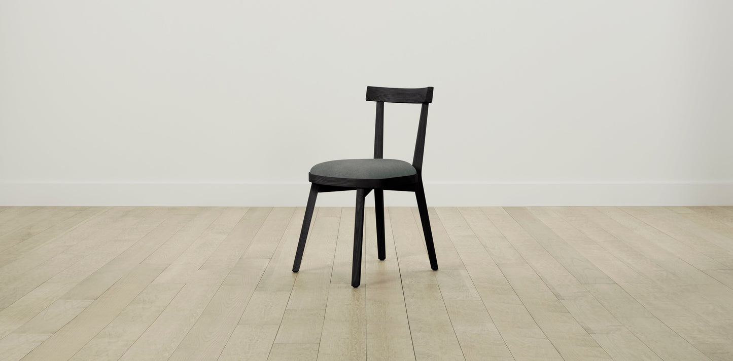 The Allen - Mohair Fog Dining Chair