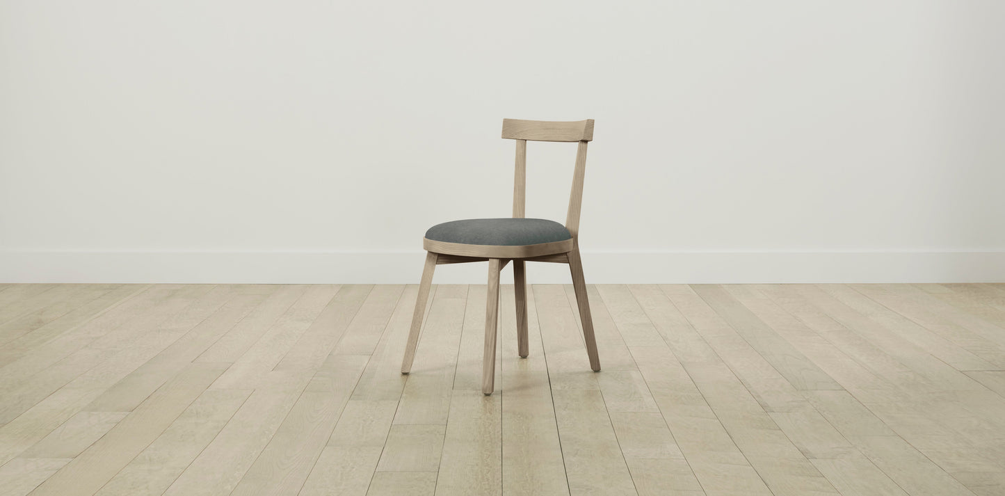 The Allen - Mohair Fog Dining Chair