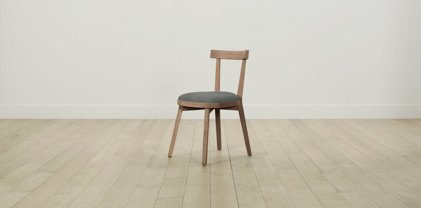 The Allen - Mohair Fog Dining Chair