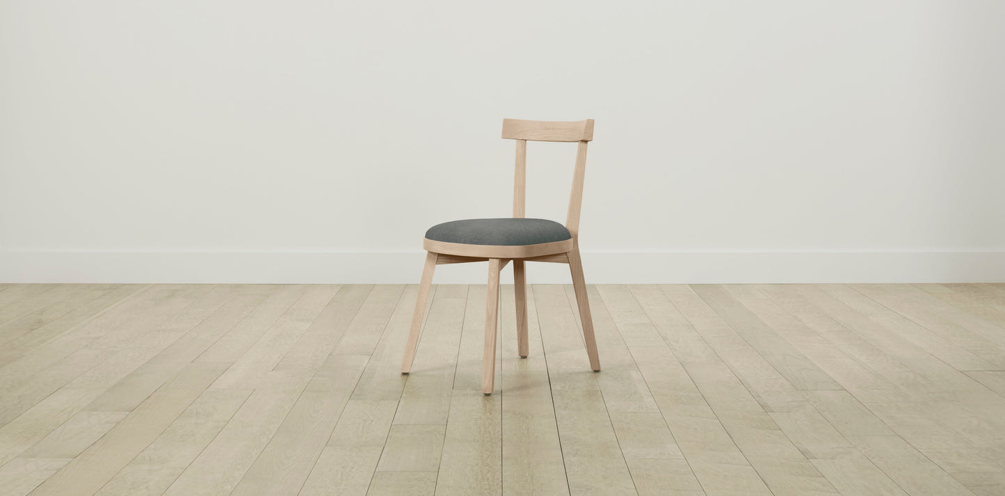 The Allen - Mohair Fog Dining Chair