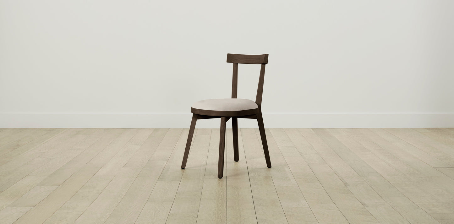 The Allen - Nubuck Leather Sail Dining Chair