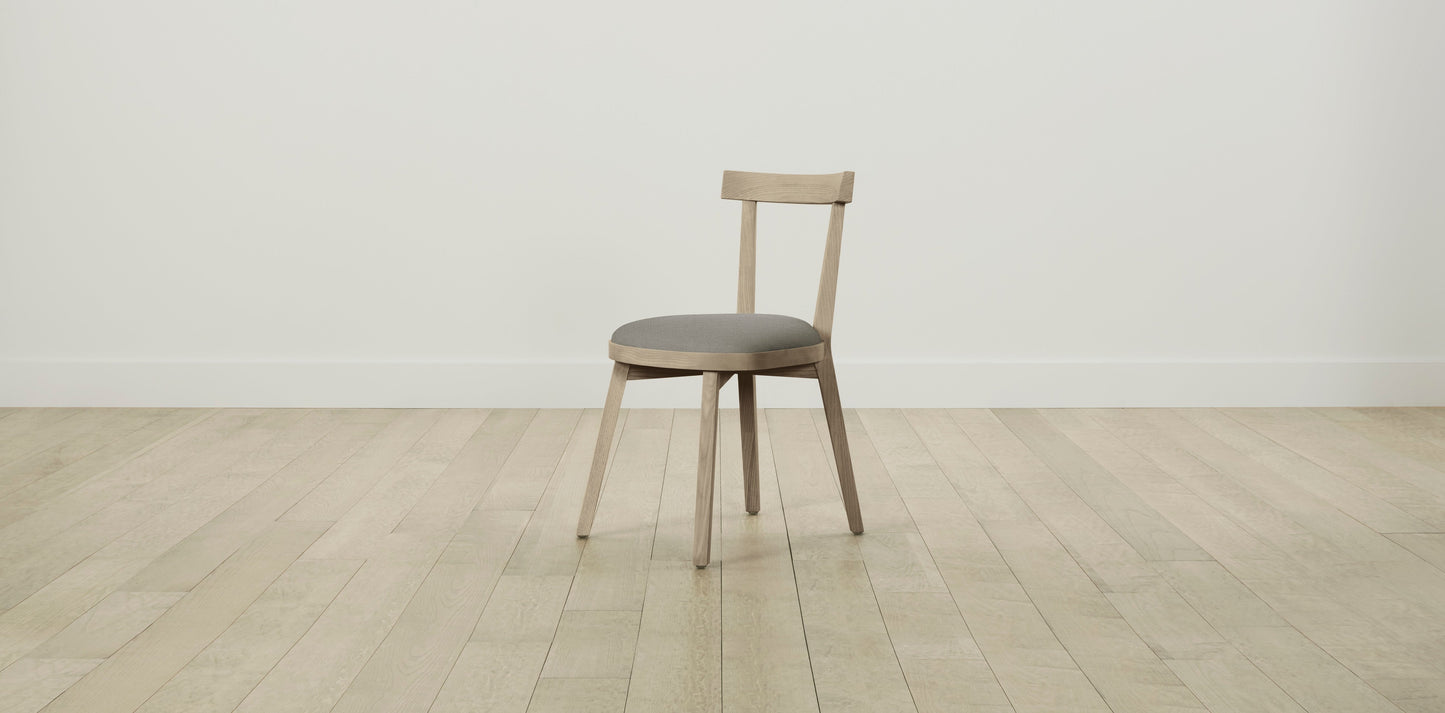 The Allen - Performance Linen Putty Dining Chair