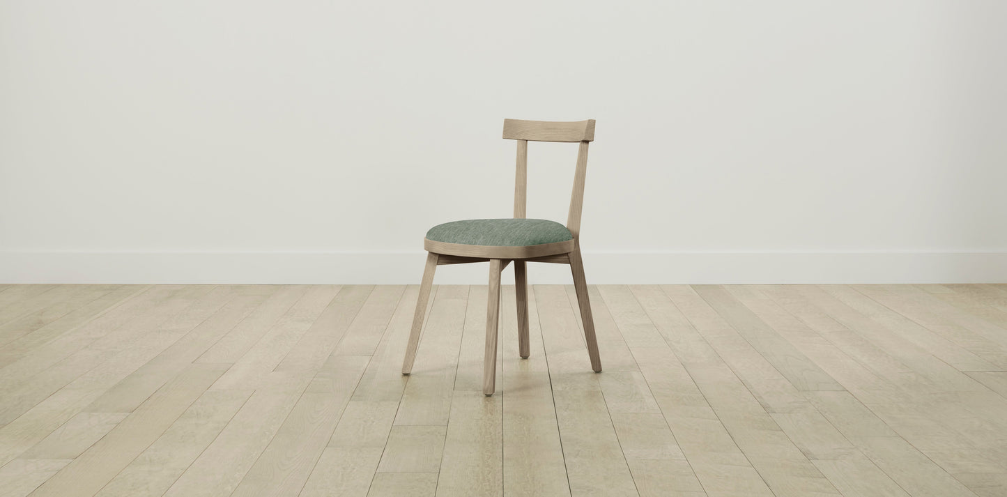 The Allen - Performance Stonewashed Linen Aspen Dining Chair