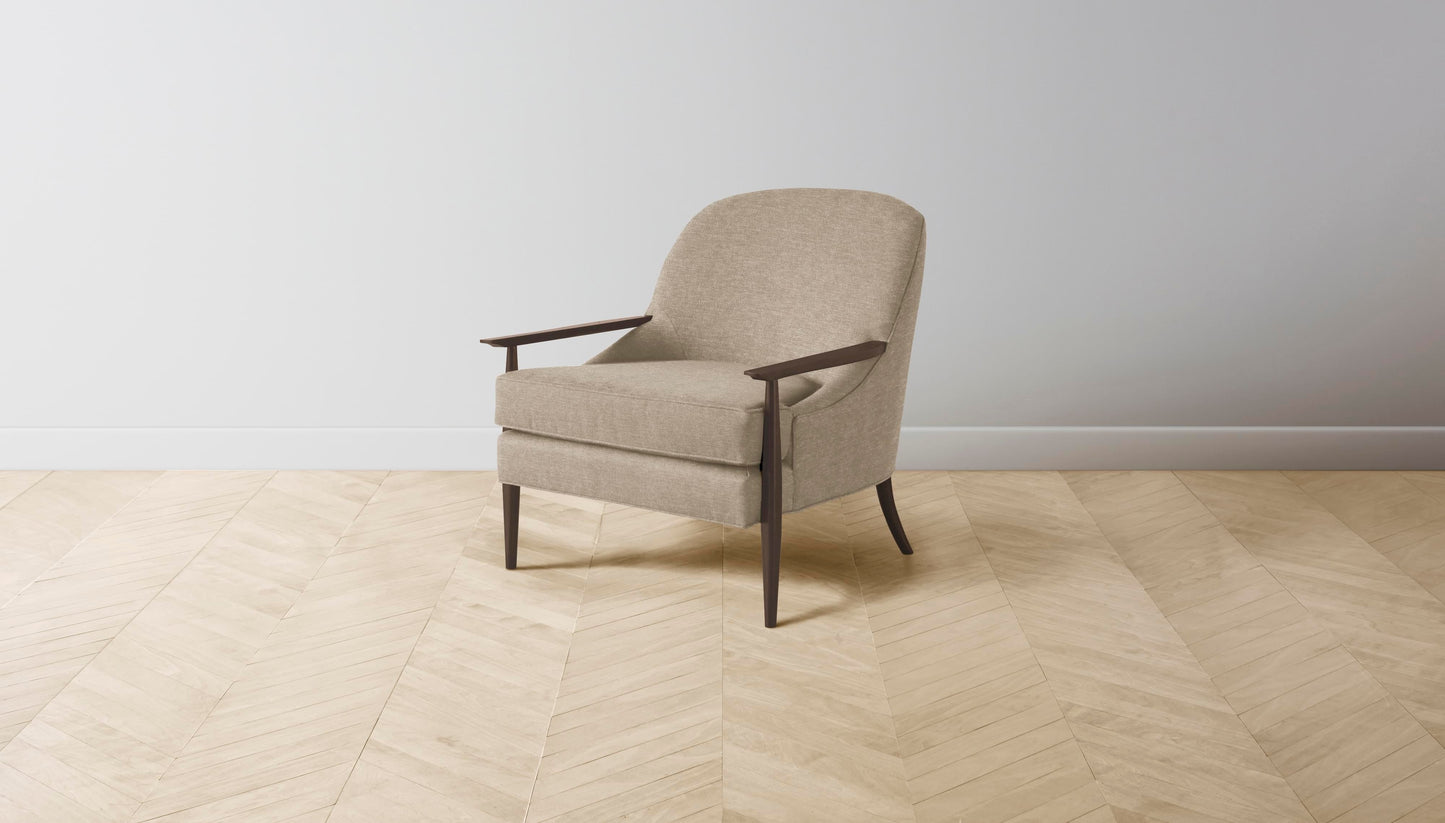 The Leroy - Merino Wheat Chair