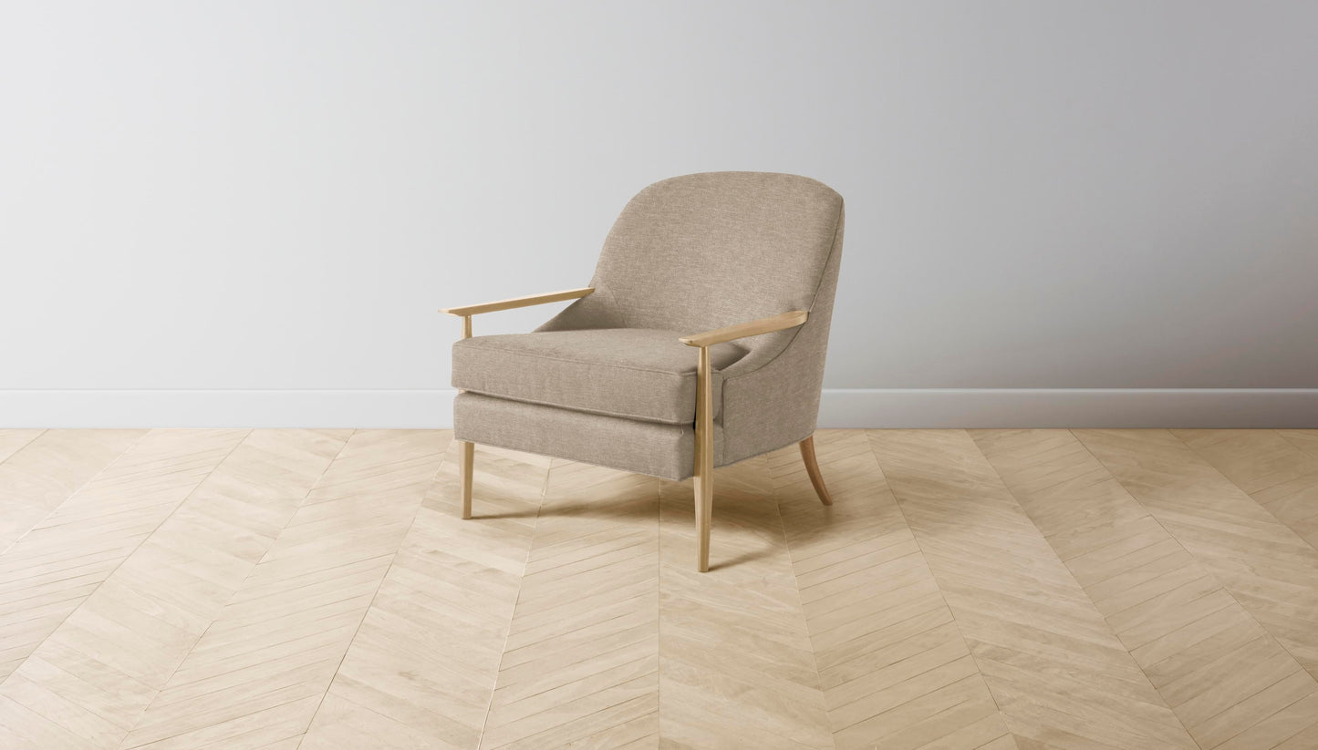 The Leroy - Merino Wheat Chair
