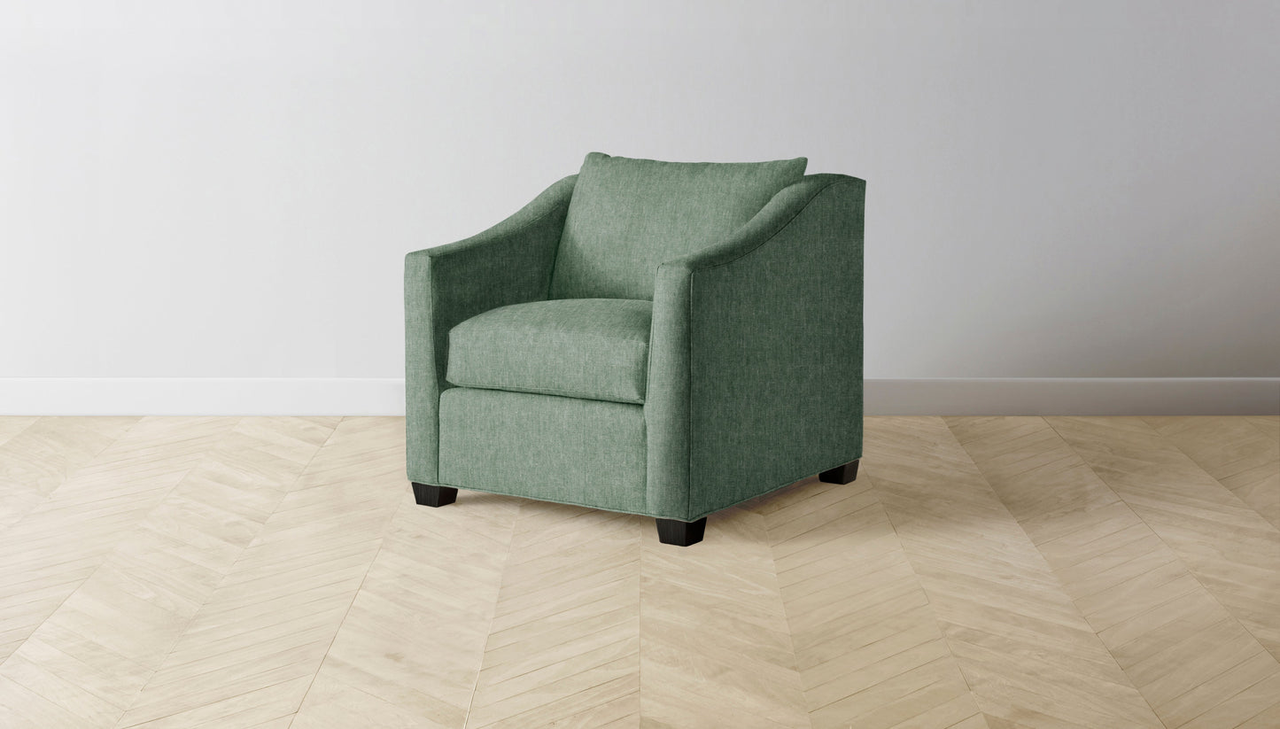 The Sullivan - Performance Stonewashed Linen Aspen Chair