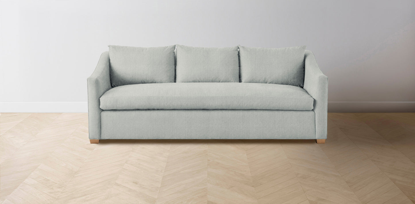 The Sullivan - Performance Melange Weave Seaglass Sofa