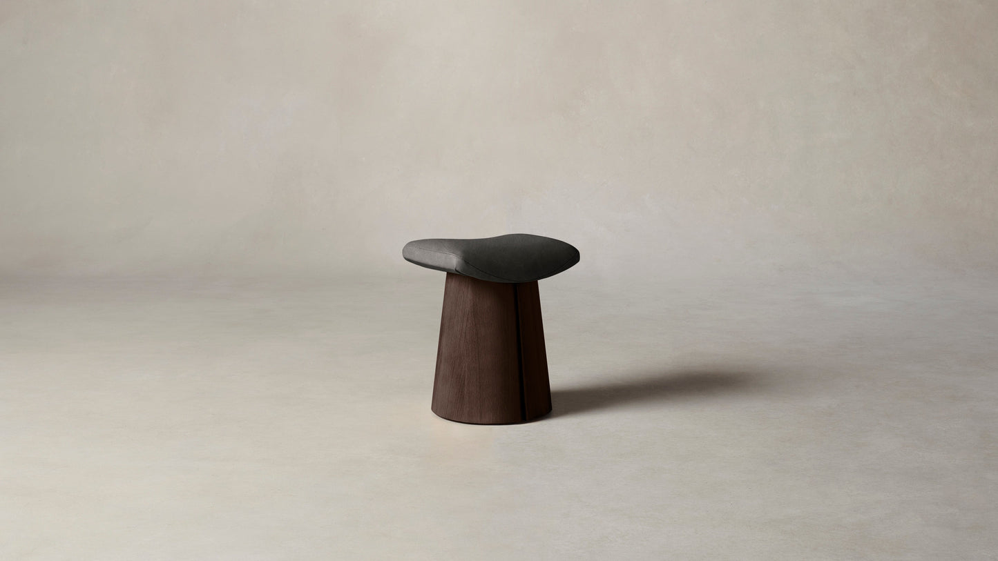 The Weston - Tuscan Leather Seal Stool