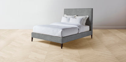 The Essex  - Performance Melange Weave Night Bed - 60" Headboard - Upholstered on reverse